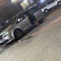 دوج كرفان 2017  السياره sxt  كشنات جلد وكشن السايق كهرباء وتبريد 3 قطع...