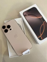 ايفون ١٦ برو ماكس • ذاكرة ٢٥٦ • بطارية ١٠٠