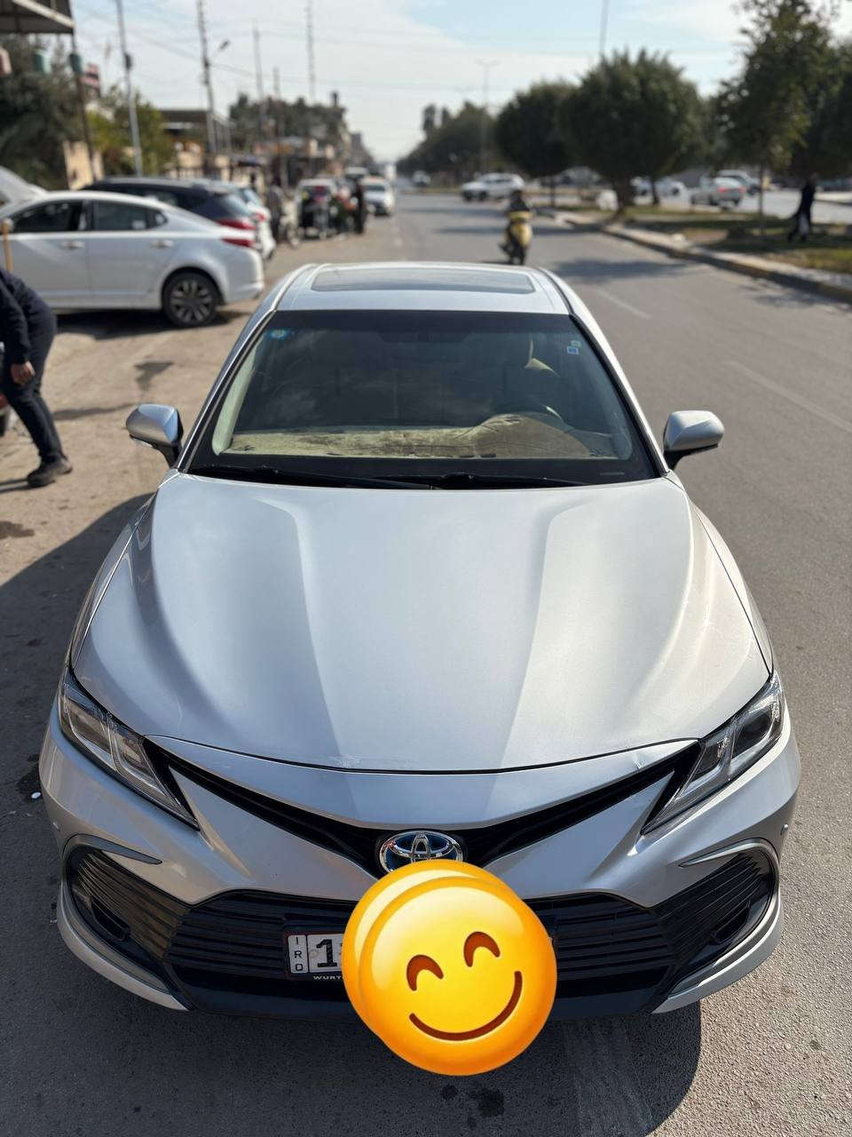 كامري موديل 2023 خليجي
بيها بس صبغ بلباب مال سايق شي بسيط وبارد بلجاملغ مال سايق ماشيه ٦٠ الف
***********
