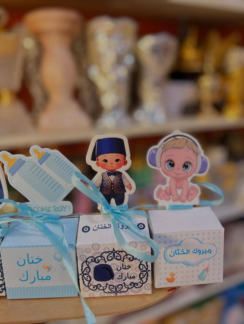 🎁✨ متوفر عندنا أجمل التوزيعات لجميع المناسبات ✨🎁
👶 توزيعات بيبي
💍 توزيعات خطوبة وزواج
🎓 توزيعات نجاح وتخرج
🕋 توزيعات عمرة وزيارات دينية
🏴 توزيعات شهر المحرم
شغل مرتب وبأسعار مناسبة، والتغليف حسب الطلب 🤍 للحجز والاستفسار راسلوني على الخاص. 🌷


**إذا كنت صاحب هذا الإعلان وتريد حذفه لأي سبب، رجاءا أرسل رسالة إلى الدعم الفني**