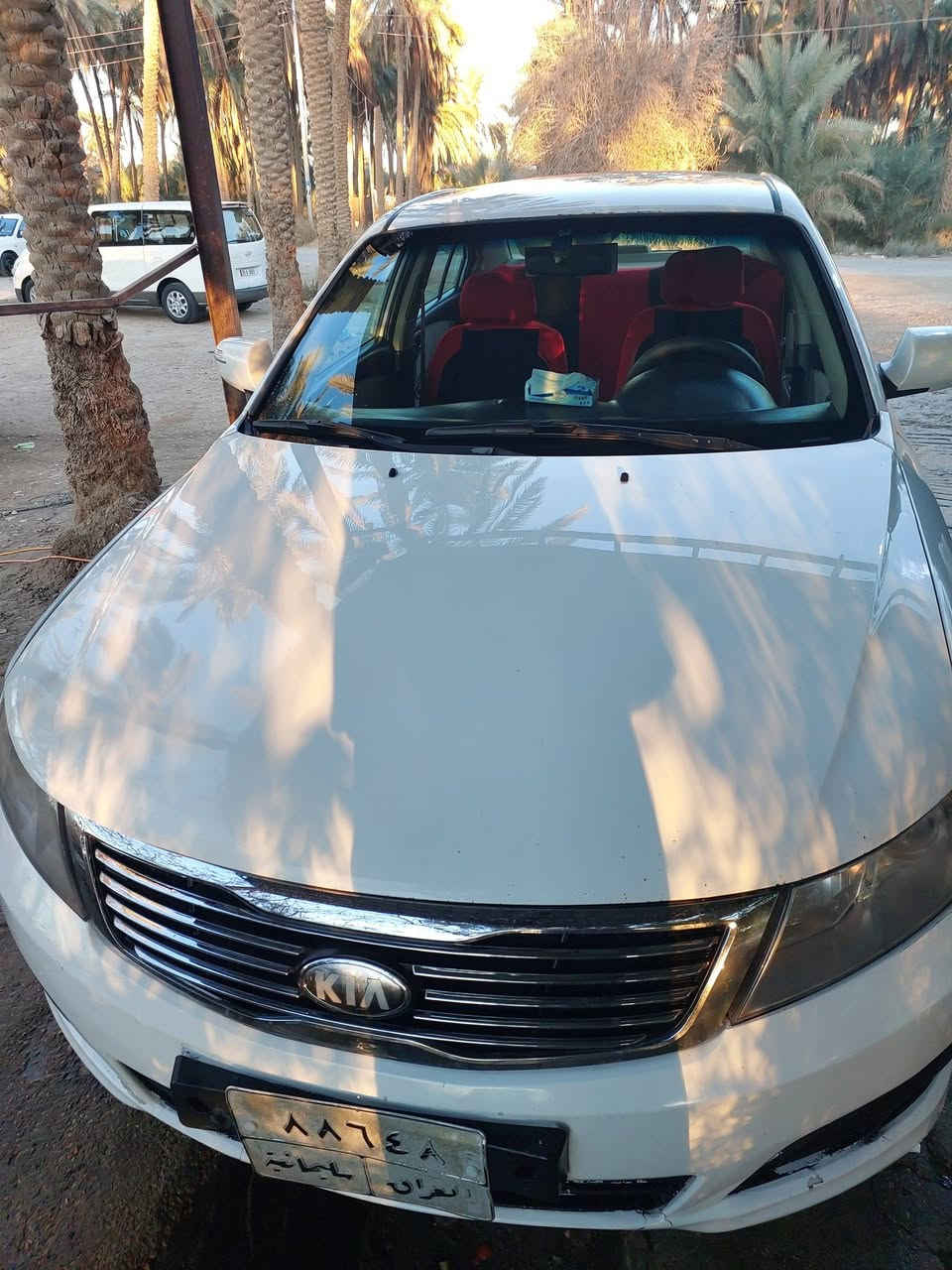 كيا اوبتما 2010  خليجية
محرك 2000 گير 4 نمر
حدادية استوني مسويها 
تبريد وتدفئة شغالات 
بيها صبغات بسيطات موضحات بالسونار الي بالمنشور
رقمها سليمانية وسنوية ساقطة من 2021
تريد وكالة او مداور ماكو مشكلة 
مكان السيارة شامية.. ديوانية 
السعر 108
رقم الموبايل *********** بي واتساب
