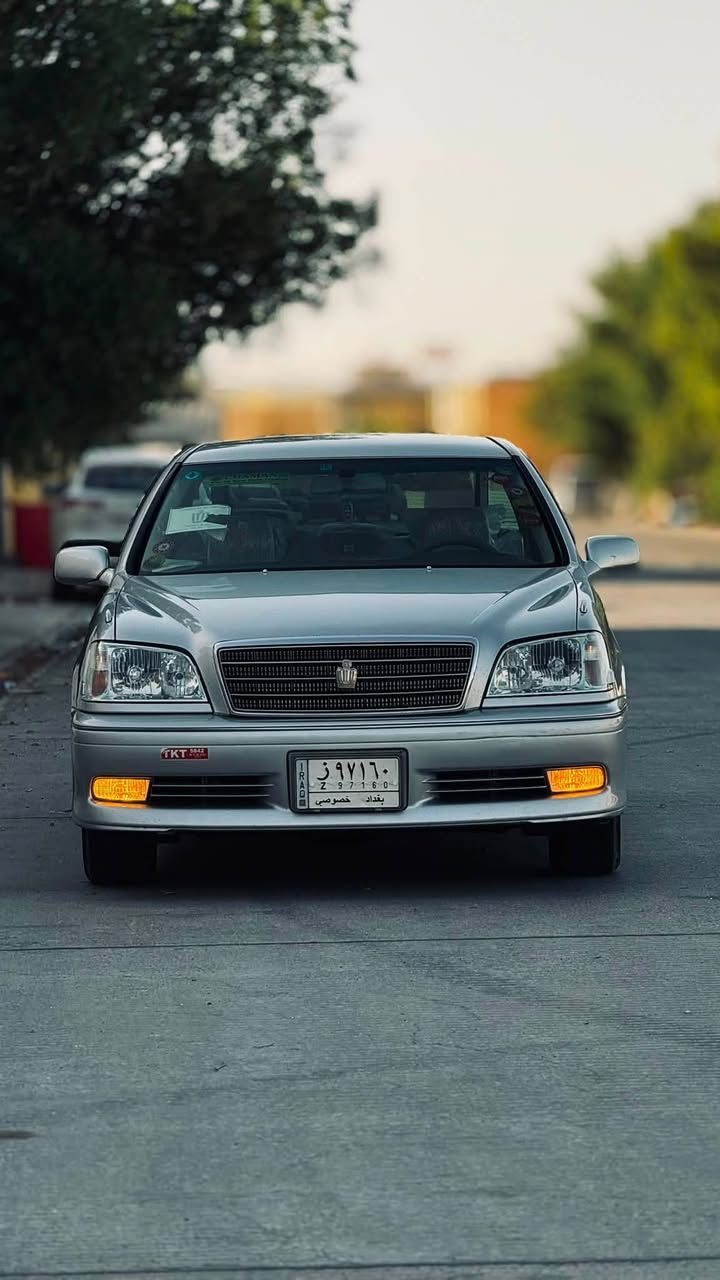 ‏TOYOTA CROWN ROYAL SALON 👑
للبيع تيوتا كراون 2003 اصل.

رقم بغداد (ز) قرار 48 مشروع وطني امداور نفس اليوم ابعموم العراق
مكفوله كفاله عامه من كل شي حته فتح مابيه 
تحوير نجف بل كامل دشبول عارف العيساوي جديد استوني شاده 
كير مكينه حداديه تبريد كله جديد سياره جهازه وجديده كلش 
المواصفات👇
3 دكم اصل. 
أصل كرستال.
محرك دي فور الجبير. 
شاصي.  75. 
اربع كشنات كهرباء.
الكشن السايق محوري يصعد وينزل
برده خلفيه 
ويل كب نجمه. نفطي 
ستيرن كهرباء.
قواعد ارقام اصليه .
شاشه عارض .
اوكس. 
بلوتوث.
ويل بلادي   +تخم تاير جديد.
داخل بيجي .
درگ مطعم بصاج اصل.
لايتات زنون كرستال.
بگ لايتات كرستال.
مري  كهرباء+هيتر♨️.
كروز تثبيت سرعه.
جامات اربعه اوتو.
غراض مال جنطه كامله.
السياره ماعايزه برغي كامله على اخر حبايه.
والسياره بالواقع اجمل من الصوره📷.
السعر💵142وبيها مجال قليل حگ الجيه.
العنوان🏡النجف الاشرف.
للاستفسار📞 ***********
