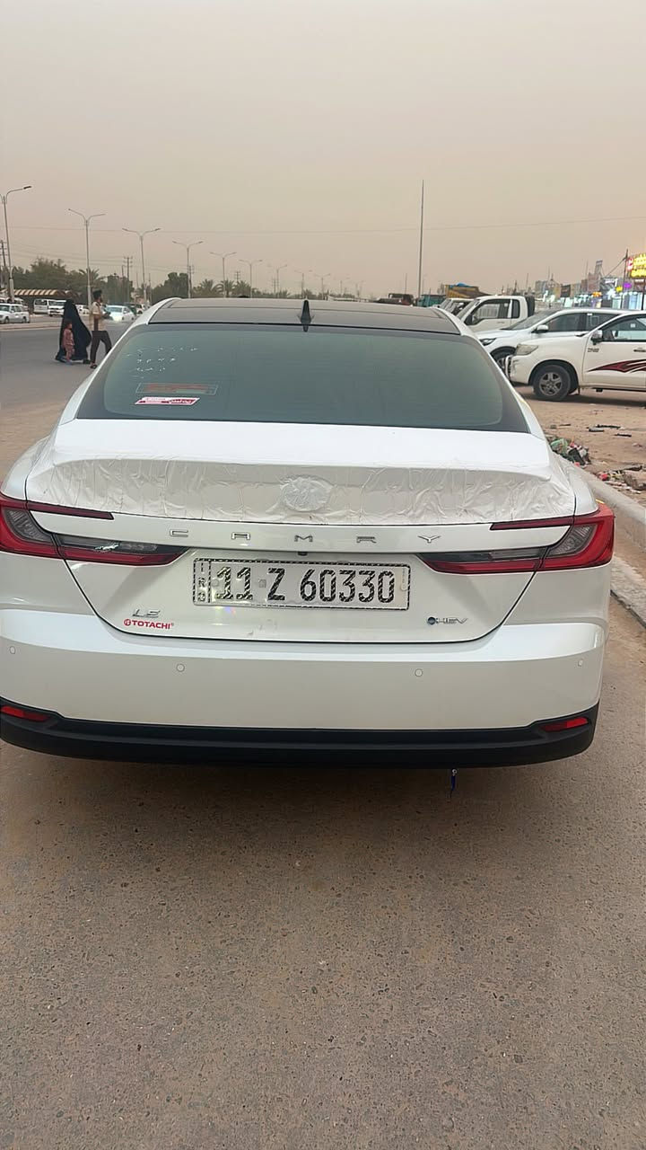 السلام عليكم
كامري 2025 

 خليجي وارد عبد الطيف السعودي 

فول مواصفات اعلى شي 1/1 بنوراما 

رقم بغداد

ماشيه 25 كفاله عامه من كلشي

السياره معتوب عليها جاهزه مًن كلشي مشتغلها مشمي بطاين وكشنات شغل درجه اولى
السياره مطلوبه للمصرف استقطاع مباشر صاحبها من بغداد 
السعر 225 وبيها مجال بسيط
للاستفسار ‭0782 377 7431‬
مكان السياره النجف الاشرف
