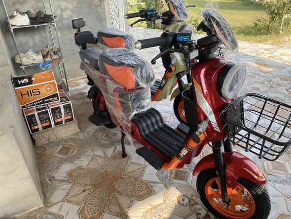 السلام عليكم للبيع دراجات شحن جديد مماشي زيرو موديل 6️⃣ 2️⃣ 0️⃣ 2️⃣ كامل مواصفات فول بصمة كارت سويج بالكارتون 5 بطاريات البطارية 32 أمبير أسعار تنافسية يوجد كافة الالون ويوجد توصيل لجميع المحافظات مكاني الضلوعية 

للاستفسار: ***********
