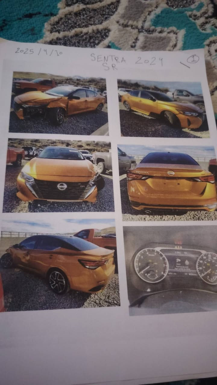 السلام عليكم للبيع نيسان سنتره موديل 2024 السياره جديده كلش تبديل جاملغ آو ربع البنيد مصبوغ آو باب السياره بارد محرك 2400  مكاني حله السده *********** سعره  240
