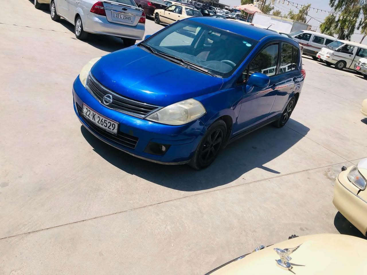 نيسان فيرسا ٢٠١١ مواسةفات svقوفل مةركةزي چوار جام كارةبايي تةحديل سورحة شاشة ئايباد كاميرا ٥پارچةي بؤياغة بي ژوري گيرو مةكينةو تةبريد بة شةرت هةزةو سةنةوي نويية سةنةوي بة ناوي خؤمة بارچةكاني بؤنيت هةردوو چاملغي پيشةوة لةكةل هةردوو دةركاي لاي سةكن 
ژم_*********** أربيل, العراق
