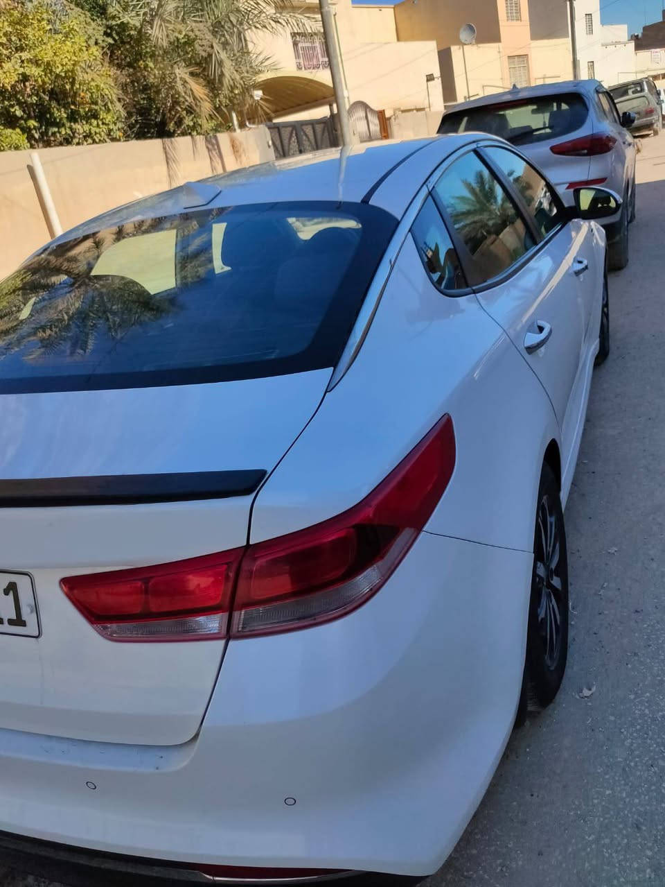 السلام عليكم
كيا اوبتما وارد امريكي
مواصفات fe
صور الحادث مرفوق بالصور 
ماشية 86ml 
رقم الهاتف ***********
