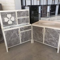 كاونتر مرمر • ٣ قطع سنك • توصيل مجاني بغداد