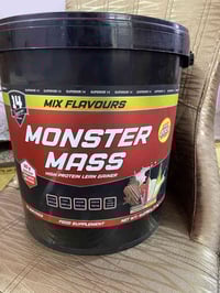 بروتين مونستر ماس • ٥ كيلو ونص • صلاحية ١٠/١٠/٢٠٢٦