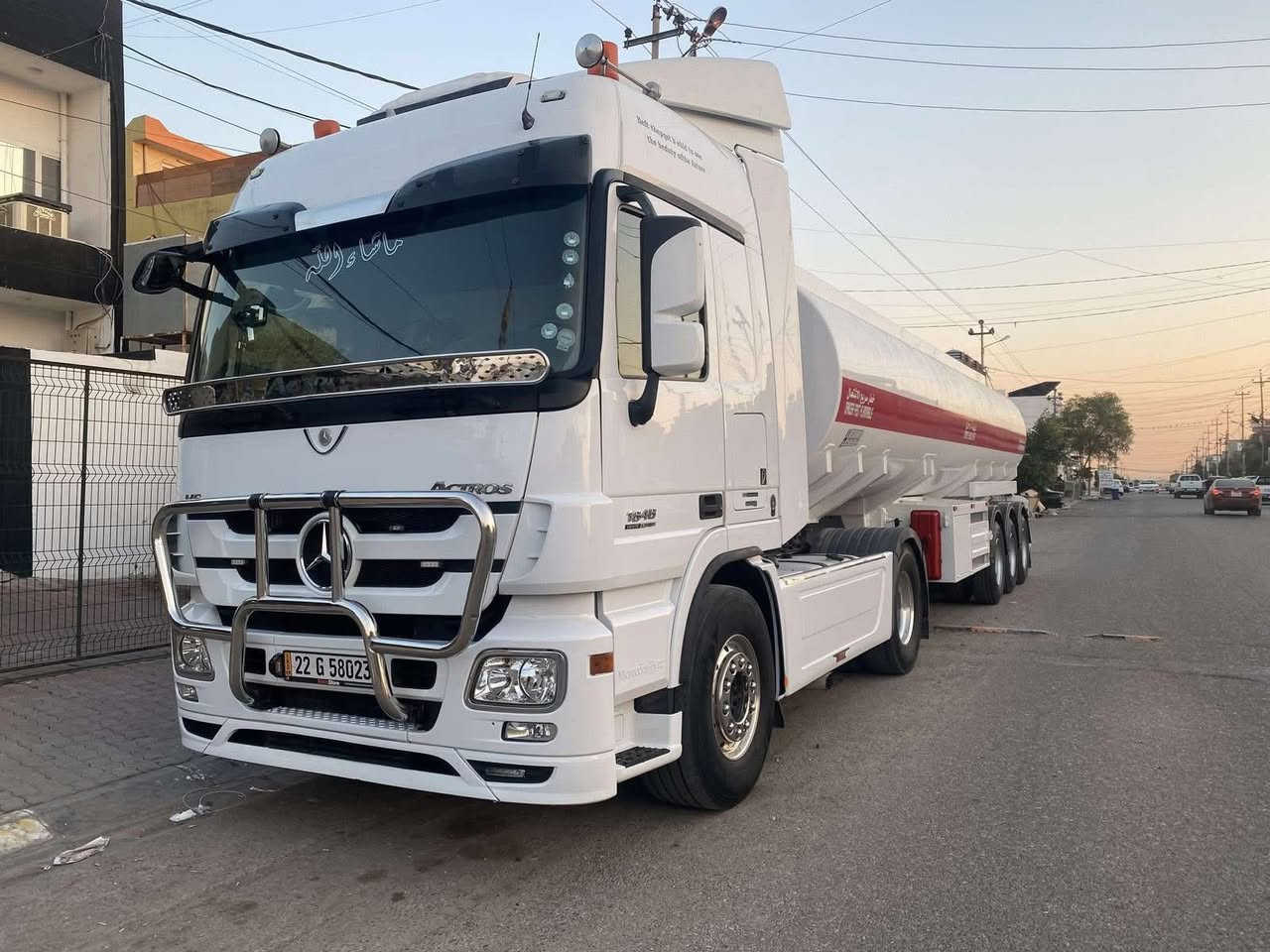 سلام عليكم  من رخسة ادمين 
اکتروز للبیع  صهريج 
مودیل2013
تنكي حازم 2025
حجم1848
رقم اربيل جديد  سنوية بسمي 
ماشي 650 حقيقي 
طونج جبيس
ظخم تایرات  جدید   
فول موصفات رتايدر  سلاجة كاميرة دبل منامي   
رقم موبایل
 ***********
