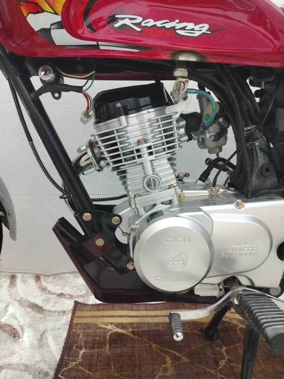 سلام عليكم شباب دراجه سيجي نامه ام حربه تعميره كله جديده ما صاله سبوعين من تعمرت غراض كله اصليه من لبصره من محمد تقي دراجه أوراق اصولي لشاصي موديل٢٠١٠  اصلي وكيله بشارع بغداد بلعماره تنباع بدون نزال عدي سله ستيل وياهه تنباع لمكان ميسان الماجديه لشراي يجي خاص *********** لسعر خاص
