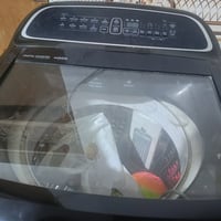 غسالة سامسونج • ١٩ كيلو • نظيفة