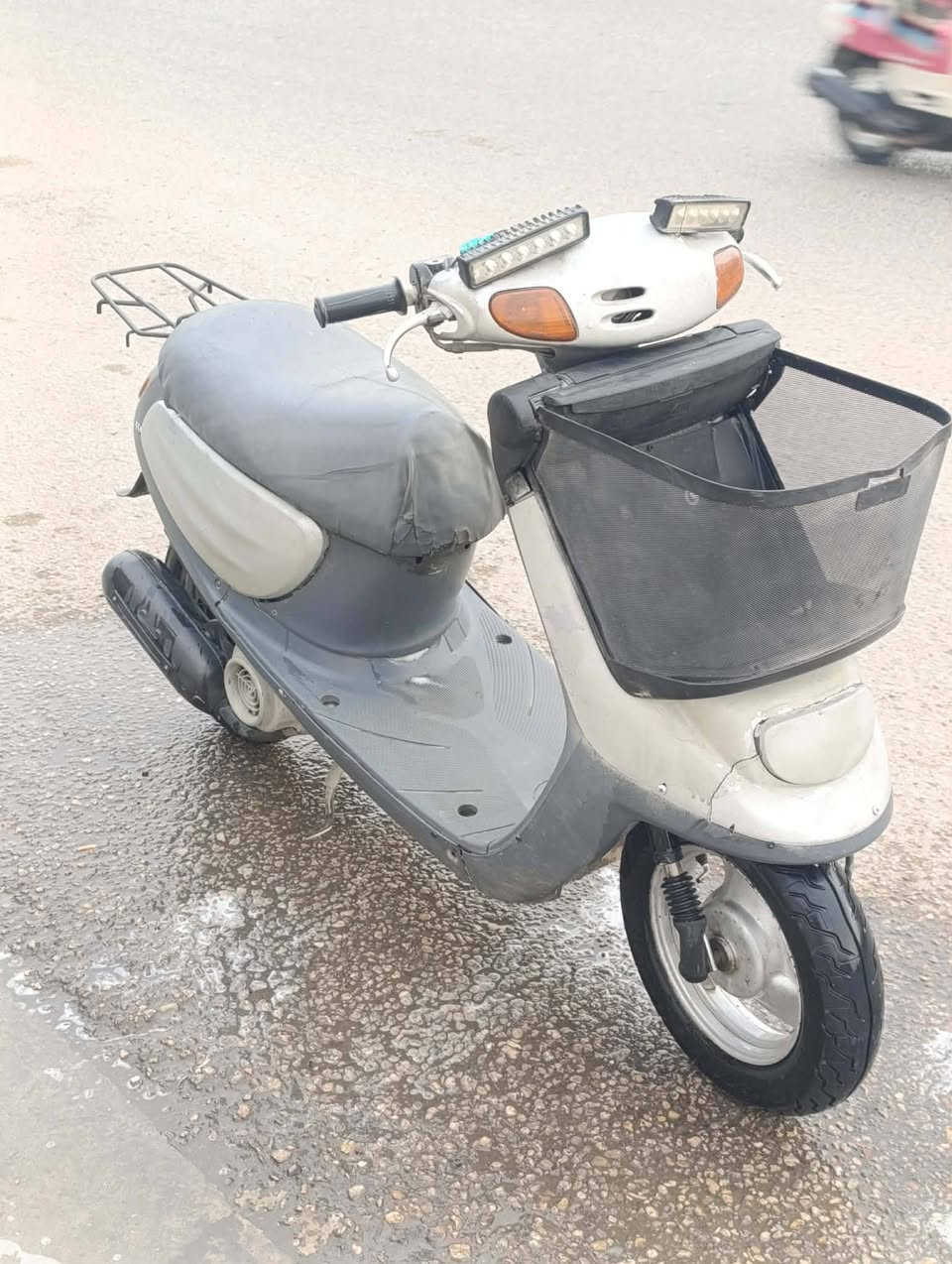 السلام عليكم
دراجة منغولي نظيفة ب250 الف وبيه مجال بسيط 
كلشي شغال بيه هندر  اشاير كلوبات قفل سكان قفل جنطة حي المهندسين ***********
