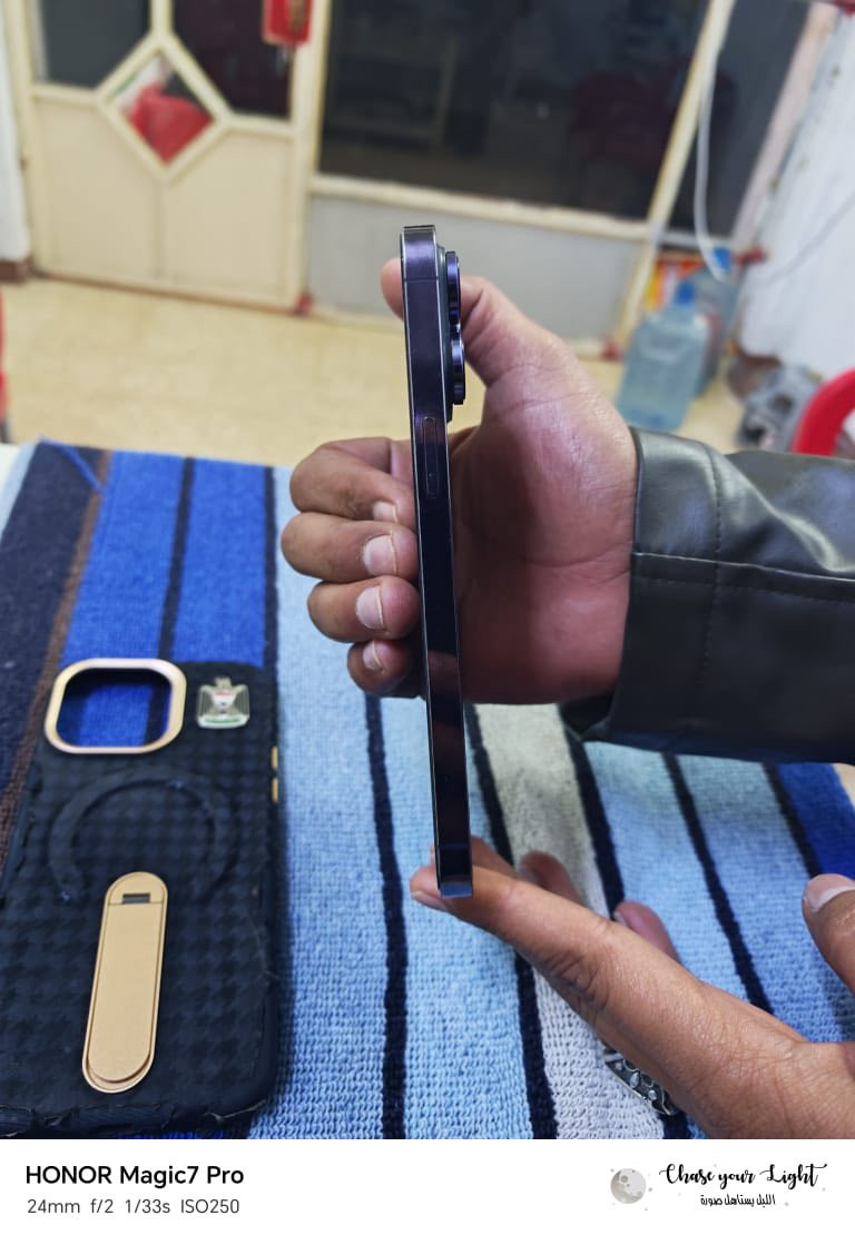 ايفون 14 برو ماكس ZA
ذاكره 256 دبل سيمcH بطاريه 84 بلادي شرط

الجهاز استخدام شخصي على ايد وحده كلو شرط

نضافه موضحه فول ضمان شهر السعر 850 وبي مجال بسيط


**إذا كنت صاحب هذا الإعلان وتريد حذفه لأي سبب، رجاءا أرسل رسالة إلى الدعم الفني**