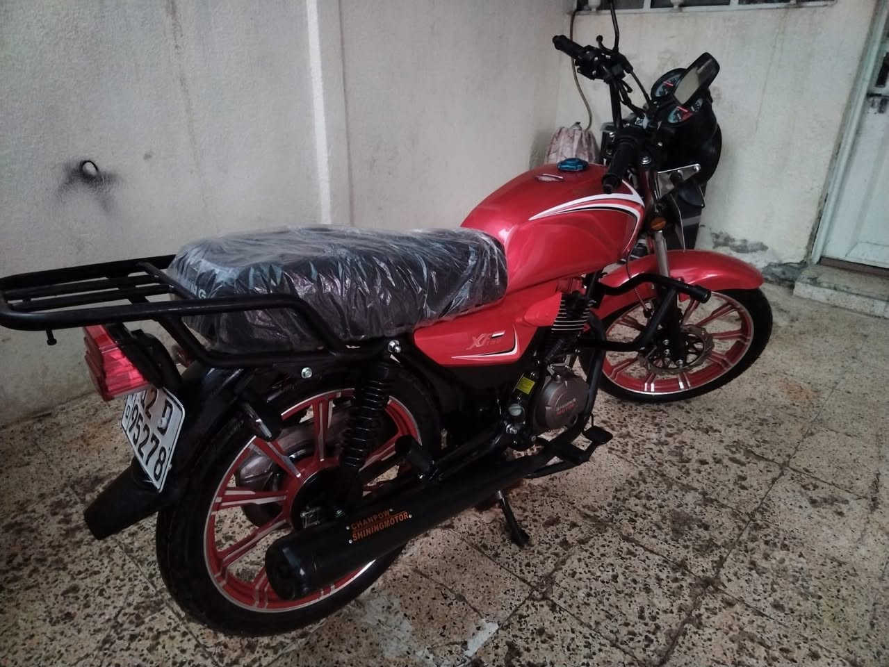 ماطور شاينك للبيع
✔️ نظافة  100/100
✔️رقم موصل  انكليزي 2025 
✔️كهربائيات كلها شغاله 
✔️مابيه اي نقص تحويل ثاني يوم باسم الشركة   
✔️ماطور جاهز صارله 15 يوم   
✔️السعر مليون و950 
✔️ العنوان 📍 موصل حي التحرير  الاتصال على الارقام فقط بدون رسائل 

     مع تحياتي للجميع 

اتصال 📞***********

اتصال 📞 ***********
