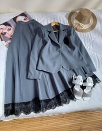 قميص وتنورة • دابل تركي • مقاسات ٣٨-٤٨