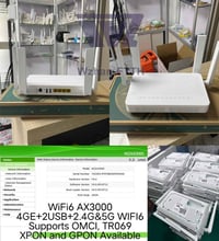 واي فاي ٦ • AX3000 • GPON/XPON