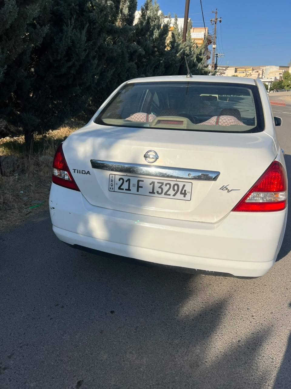 نیسان تیدا 2010 یابانی گێڕ ئۆتۆماتیک 
ڕەنگی سپی بەفری
گێڕومەکینەبەشەرت تەقەوڕەقەبەشەرت
بێ بۆیاخ  ڕەسمی سۆنەرەکەیم داناوە چوارتایەی لۆکی لەژێرایە تازە پێشم داگرتوە
سەیارەکەماڵی دۆستەوتابڵی هەیکەلی زۆر جوانە کارەبای بەشەرت تەبریدبەشەرت
 وناوزەردە

 تەنهای ئەوتۆزەساردەی هەیە
لەگەڵ ئەو پەڵە بۆیاغە ماباقی بەشەرتی دەفیتەرسەنەوی مانگی 8ی2030 تەحویل و غرامە بەشەرت

95
ناونیشان سلێمانی

ژمارەی خاوەنی 
*********** السليمانية, العراق
