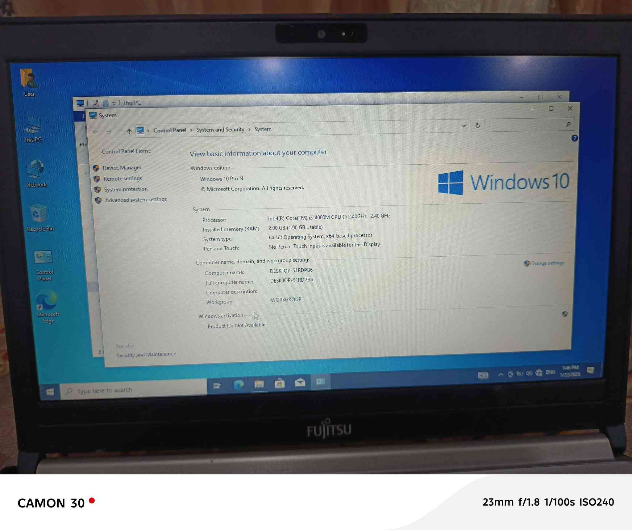 لاب توب ماركة فوجستو حجم ١٣.٣
معالج كوراي ٣ جيل رابع
رام٢ كيكا قابل للتطوير
هارد١٥٠ كيكا قابل للتطوير
واي فاي(سيم كارت) بلوتوث كامرة سماعات كيبورد كلشي شغال وع الفحص 
بطارية هابطة فقط مع شاحن اصلي
للبيع ب ٦٥ الف قفل
متواجد واتساب// 
***********
بغداد//راشدية// منطقة القدس... 
يوجد توصيل للمناطق التالية فقط ٥ الف:
((حسينية -شعب-تقاطع النداء-باب المعظم-علاوي-ساحة عدن-ساحة الموال)) الفارس, صلاح الدين
