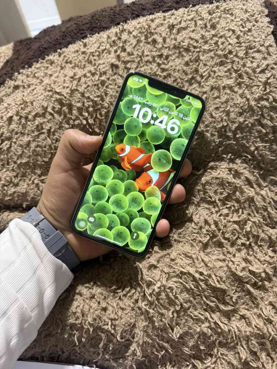 سلام عليكم ايفون X max  ذاكره 256  سعره 200وبي مجال مكاني كربلاء القادسيه ***********
