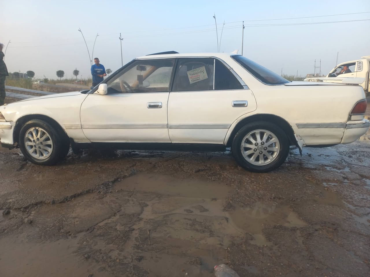 للبيع مارك موديل ٩١ كير محرك ونجي جدد تخم تاير تبريد شغال كهربائيات شغاله رقم الانبار  مكان الانبار الكرمه ***********او*********** سعر ٣٧بيه مجال بسيط
