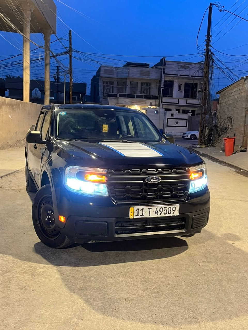 للبيع فورد مافرك 2024 
مواصفات XLT 
محرك 2500 هايبرد و بانزين يعني انسه صرف البانزين 
رقم بغداد بأسمي 
سياره جديده ماشيه 23 ميل 
حادثه طخه خفيفه بالبنيد و مصبوغ نصه فقط
و صور الحادث بالمنشور 
بدون ايرباك بدون دواخل مكفوله 
السعر 175 و بيها مجال بسيط 
للاتصال ***********
