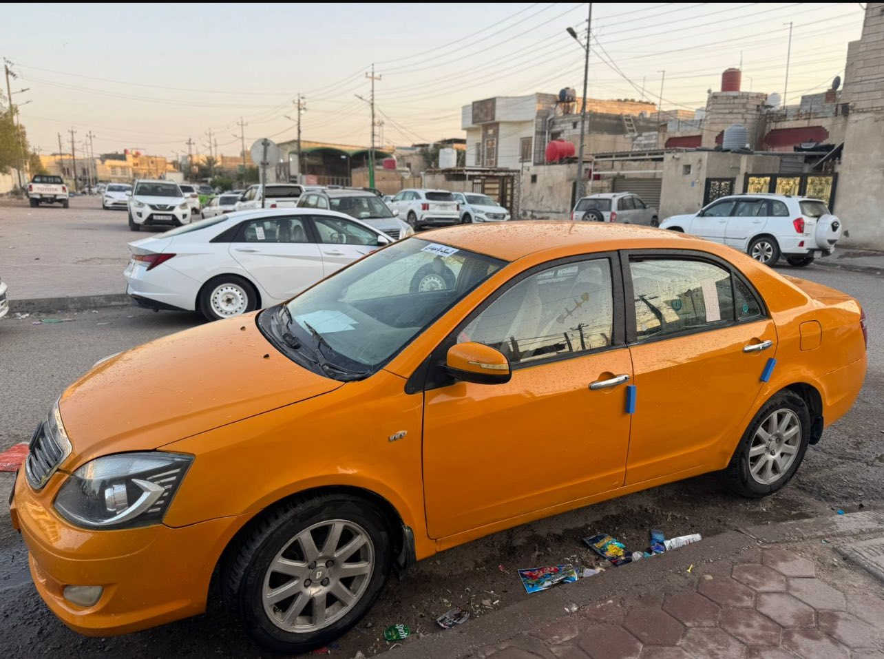 جيلي موبل
موديل 13 مصبوغة جماليه مابيه ضربه مكينه وكير كفاله سنويه ل 28 مصفره هيئه وغرامات 
سعرها 38 
*********** 
مكان السياره بصره
