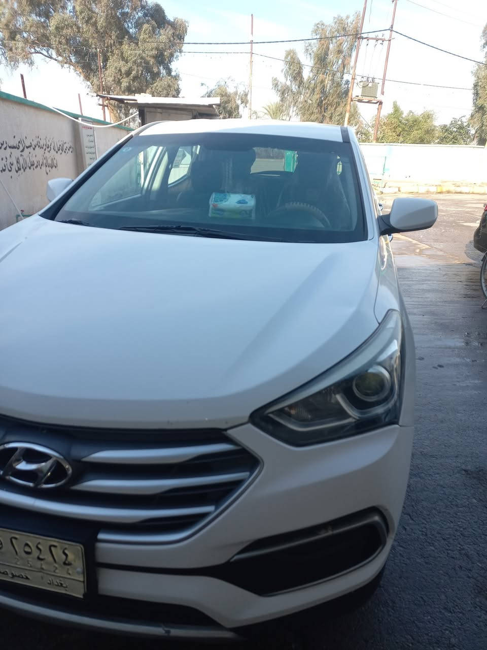 السلام عليكم مكلف بلنشر
سنتافي للبيع موديل ١٨
بغداد محرك ٢٤٠٠
اربع استندر 
وارد أمريكي 
العنوان بغداد ابودشير 
***********
