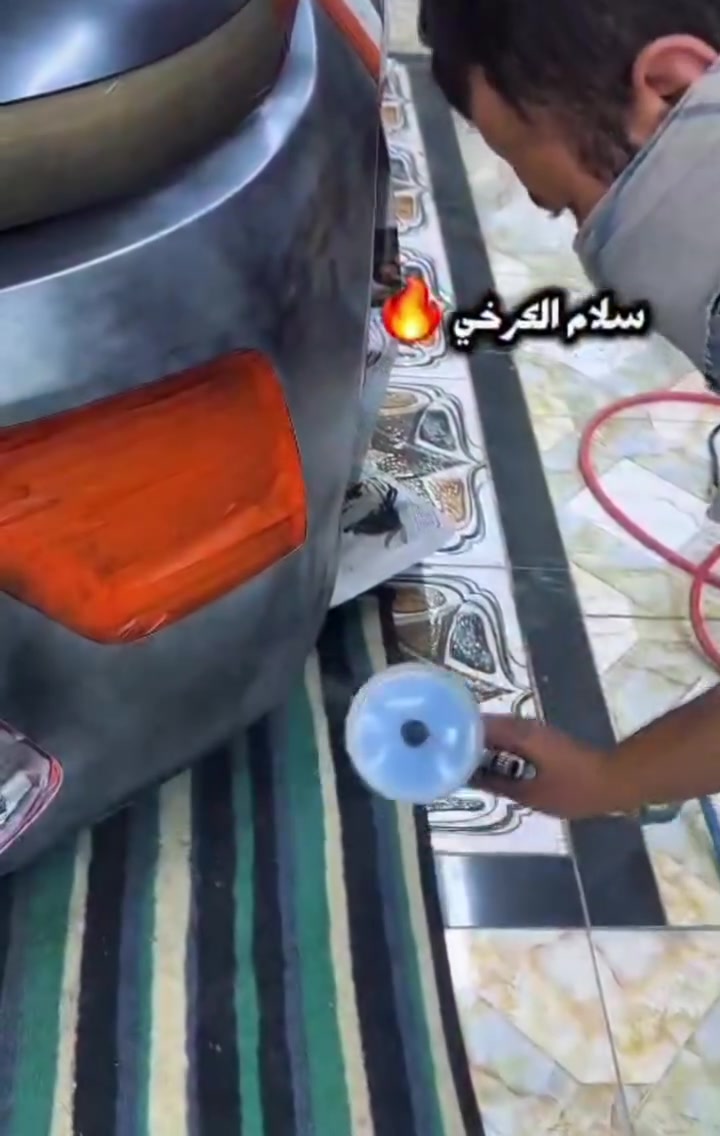 يا الله
تم أكمال صبغ دعامة 
لون Baeez Maetliek
صدفي + أكلير  Maksemar
سيارة الأخ  ابو الحسن 
ويتوفر صبغ جميع الألوان السيارات  والدعاميات الحديثه والقديمه
من أجود المواد  المنتجه
العنوان بغداد قضاء المحموديه
مقابل ملعب حي الجزائر
***********
بأدارة سلام الكرخي
