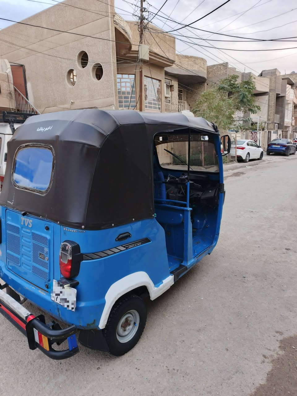 تي في اس موديل2019 رقم بغداد انكليزي 5 ونص قفل مكاني بغداد الجديده***********
