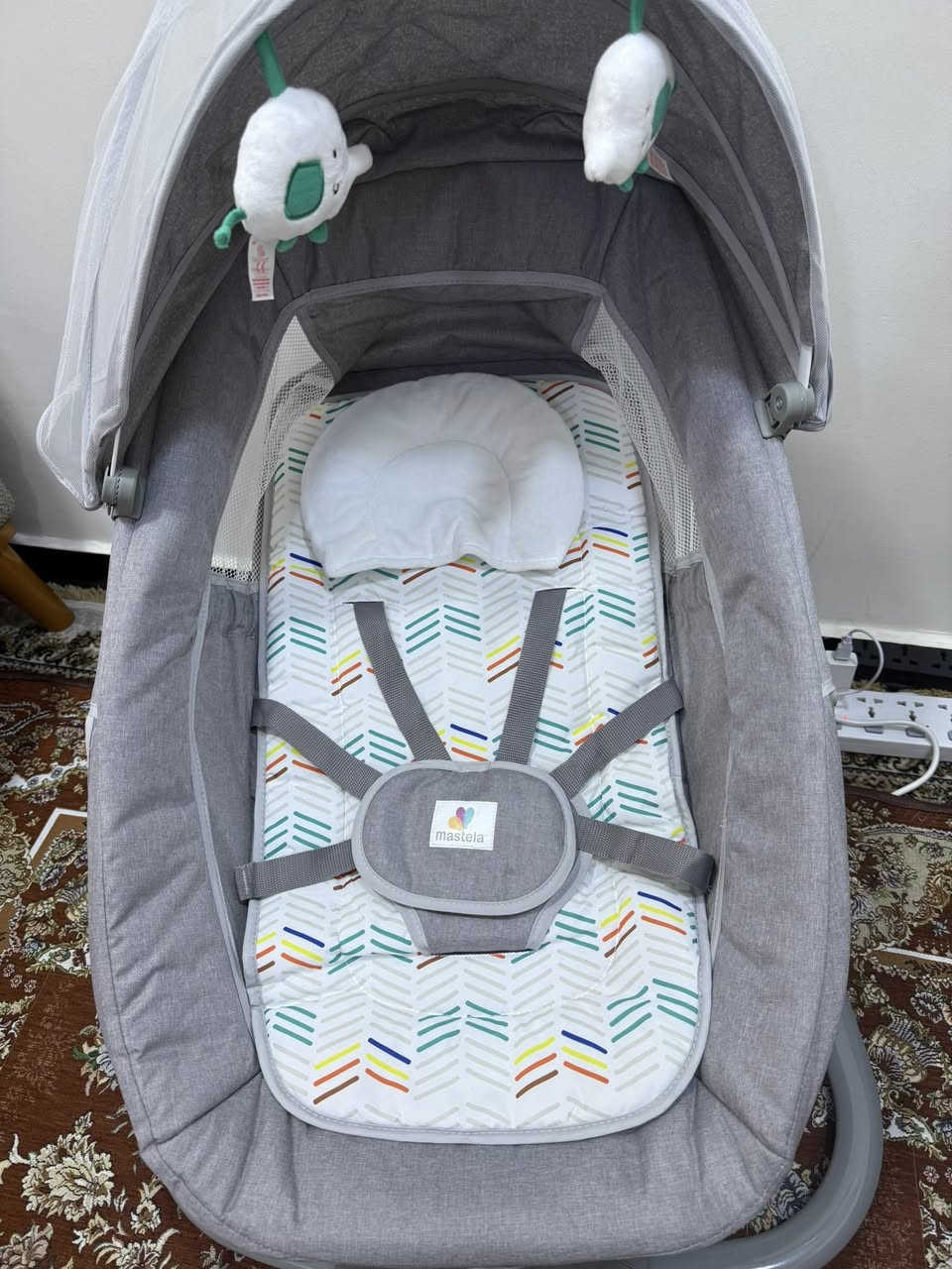 السلام عليكم 
كرسي هزاز للبيع نوع موستيلا يتحمل لحد وزن 18 كيلو بي موسيقى وتوقيت و6سرعات وبلوتوث تربطي بتلفون ويشتغل شحن وكهرباء جديد ممستخدمته 
سعره 50
مكاني الدوره قرب السقيفه عندي توصيل


**إذا كنت صاحب هذا الإعلان وتريد حذفه لأي سبب، رجاءا أرسل رسالة إلى الدعم الفني**