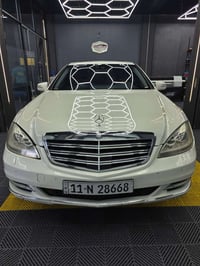 مرسيدس s550 باب طويل موديل 2011 وارد امريكي رقم بغداد السعر 225 بيع او...