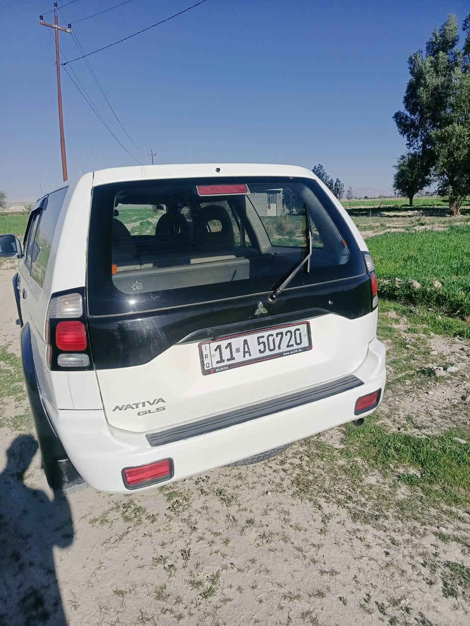 سلام عليكم متسيبوشي ناتيفيا للبيع موديل 2008رقم بغداد  سياره الف ما ذب عليه تخم تاير ياباني باتري جديد محرك لا صرف ولا تبخير كير شركه  لوكير شغال كهربائيات كله شغاله تبريد تدفئه كله شغاله عده صبغ بجاملغ الخلفي شويه ما متكد بضبط شكد صبغ بي شبرين اكثر عنوان سياره ديالى قضاء مندلي مندلي سعر 110وبيه مجال للطيبين وشراي رقم الهاتف ***********
