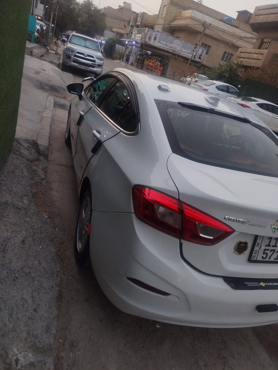 السلام عليكم للبيع كروز 17 سيار LTZ التفاصيل عله هذه الرقم ***********مكان بغداد شارع فلسطين
