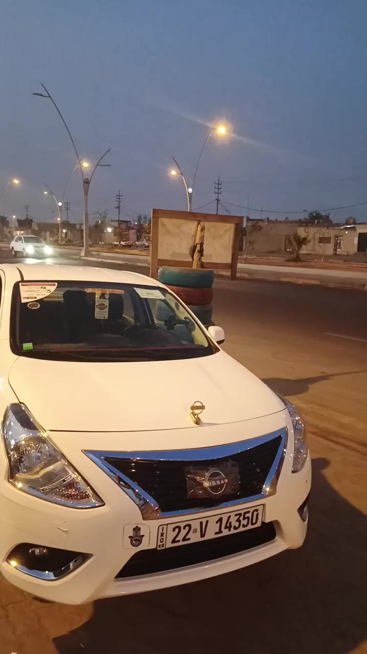 سلام عليكم نيسان صني موديل 24 ماشيه 14 الف كفاله عامه للبيع سعر 132 وبيها مجال مكاني بصره للأستفسار ***********
