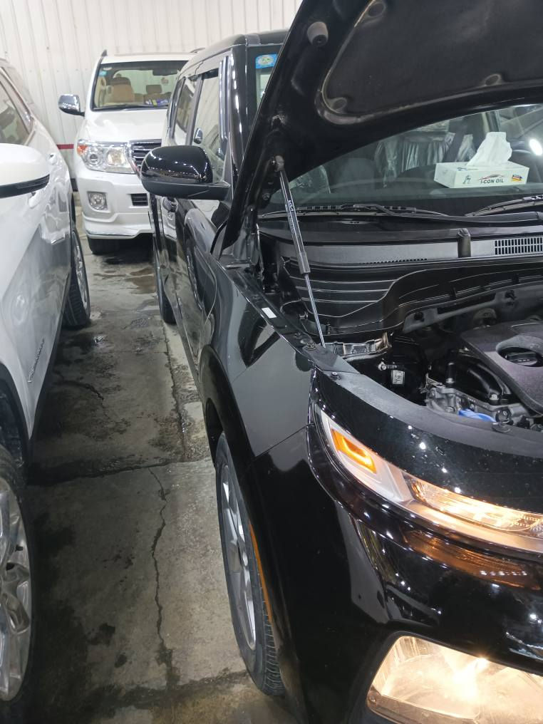 كيا صول موديل 2022امريكي احدثها موضح بالصور وياها سونار تبديل قبغ جنطه وصبغ الجاملغ الخلفي وشبر صبغ بالبنيد بدون دواخل مكينه 2000دوش مواصفات تحكمات شاشه اوتوبريك رادارجانبي إطفاء اقتصادي كامره وبعد بيها مواصفات رقم بغداد وباسمي بيع اومراوس حسب الاتفاق سعرها 138وبيها مجال للشراي موقع السيده *********** بغداد, العراق
