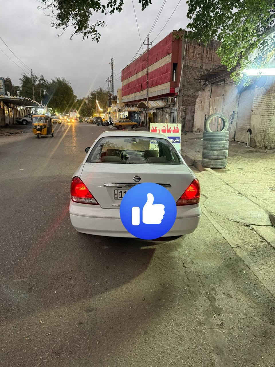 سلام عليكم سني موديل 2009 اصلي ياباني اصلي مكينه كير مكفولات سياره حلوه بسمي رقم بغداد سياره بيه قطعتين صبغ بيه طخه بل حوض مكاني بغداد الكرخ رقم الهاتف ***********
