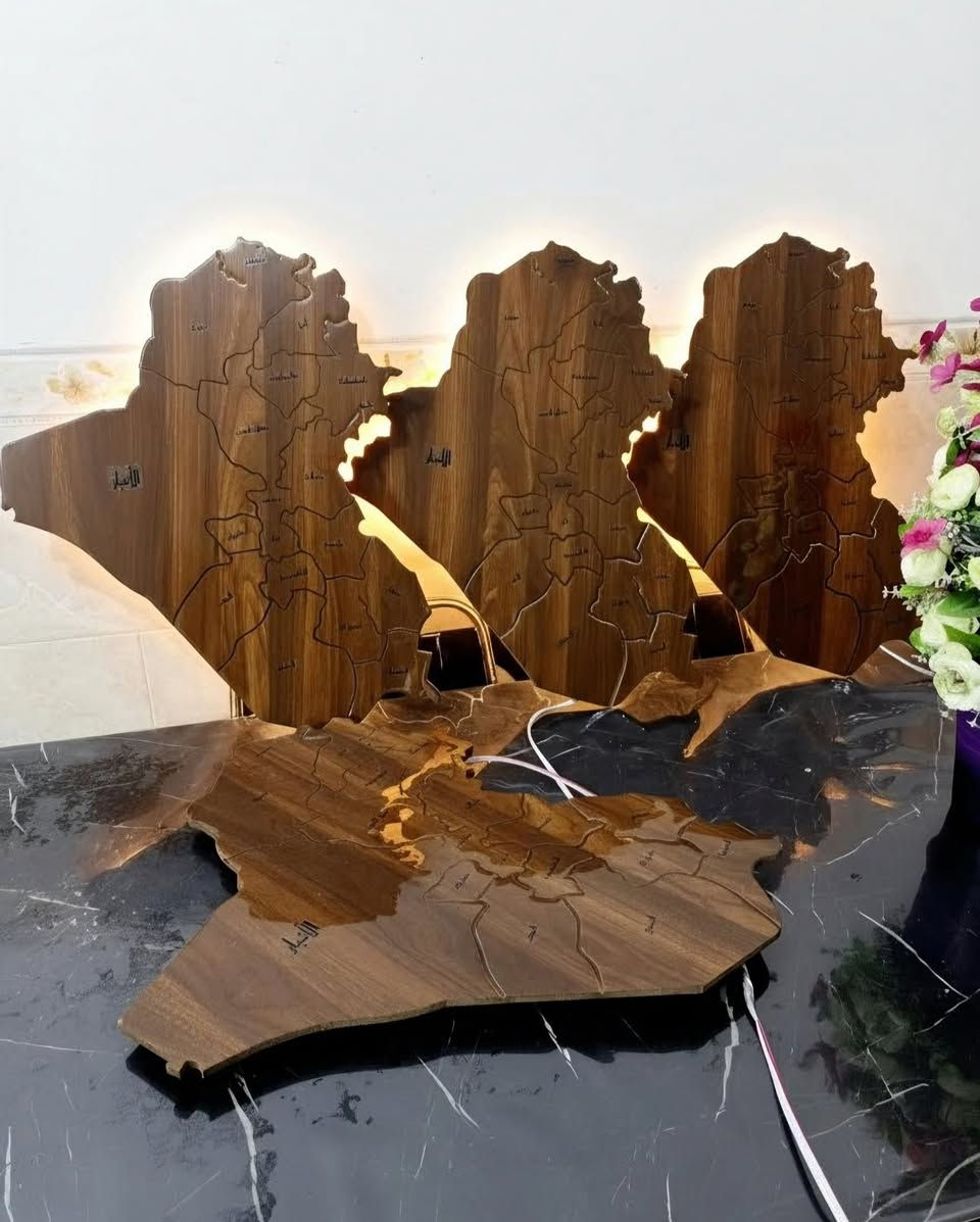 لوحات خارطة  العراق مع طبقة ريزن قوية لامعة والاسماء وانارة بالخلف 😍🥰 🇮🇶

#خارطةالعراق #لوحات #ريزن #ايبوكسي ندفة الثلج Resin


**إذا كنت صاحب هذا الإعلان وتريد حذفه لأي سبب، رجاءا أرسل رسالة إلى الدعم الفني**