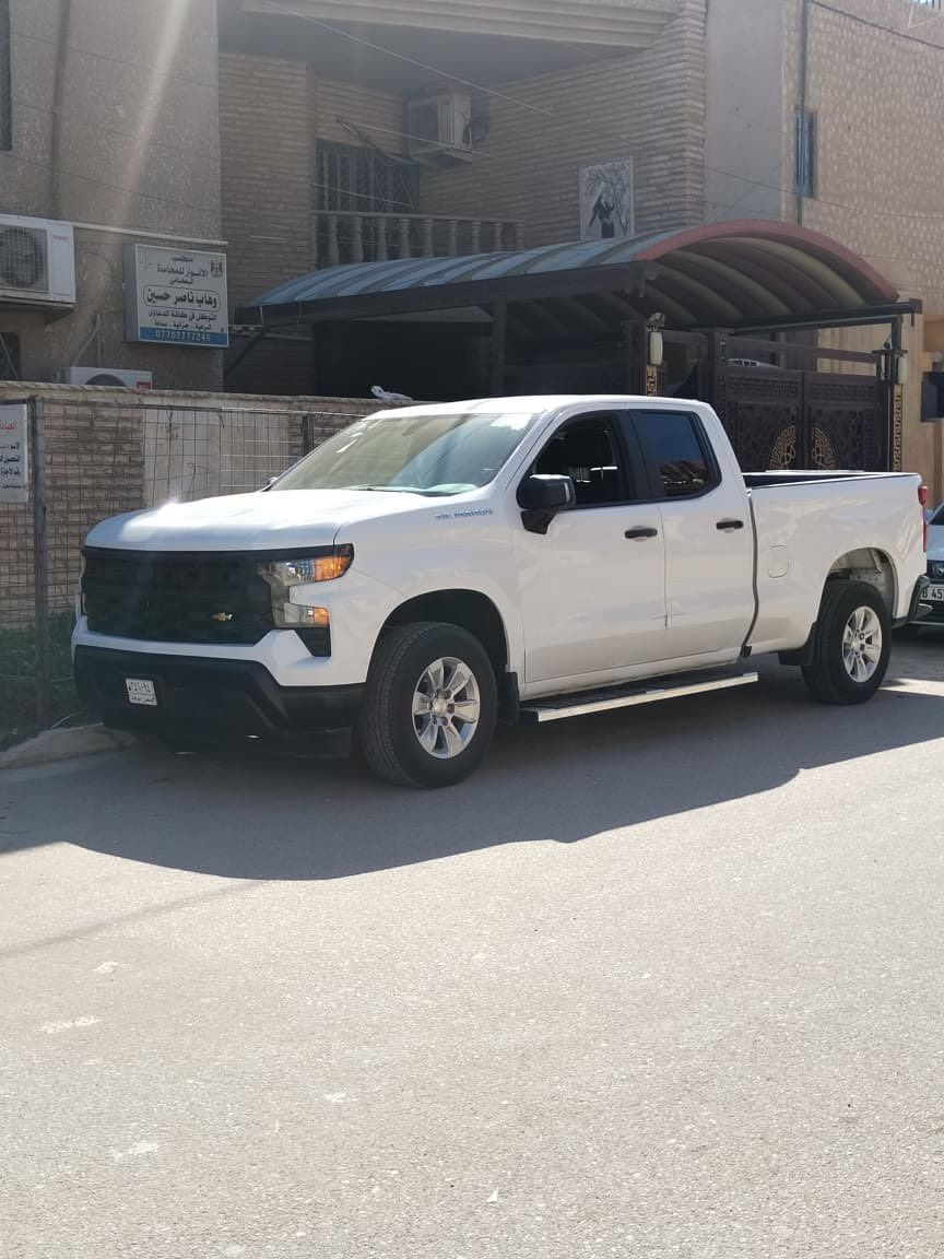 صلي على الحبيب المصطفى صلى الله علية واله وسلم

Silverado
🚗 للبيع: شيفروليه سلفرادو 2023

رقم الهيكل (VIN) الذي قدمته: 1GCRAAEDXPZ316758 يعود إلى مركبة شيفروليه سيلفرادو 1500 موديل 2023. إليك بعض التفاصيل الرئيسية المتعلقة بها:

🛻 تفاصيل السيارة:
 • الشركة المصنعة: Chevrolet
 • الطراز: Silverado 1500
 • سنة الصنع: 2023
 • نمط الهيكل: شاحنة بيك أب (Crew Cab/Regular Cab حسب النسخة)
 • الدفع: دفع خلفي (RWD)
 • المحرك: 5.3L V8 (أو حسب النسخة، يمكن 
 • بلد التصنيع: امريكا 
 • نوع الوقود: بنزين 
• السيارة دخول جديد – بدون رقم وصلت للعراق ٢٥/٥/١  
• تترقم في جميع المحافظات العراقية
 موجوده في الدوره شارع ٦٠ بغداد السعر ٢٤٥ ورقة علما السياره في امريكا كانت مالتي سياره جديده ،  الاتصال على هذا الرقم 
  رقم الموبايل ***********

📞 للتواصل: ***********
