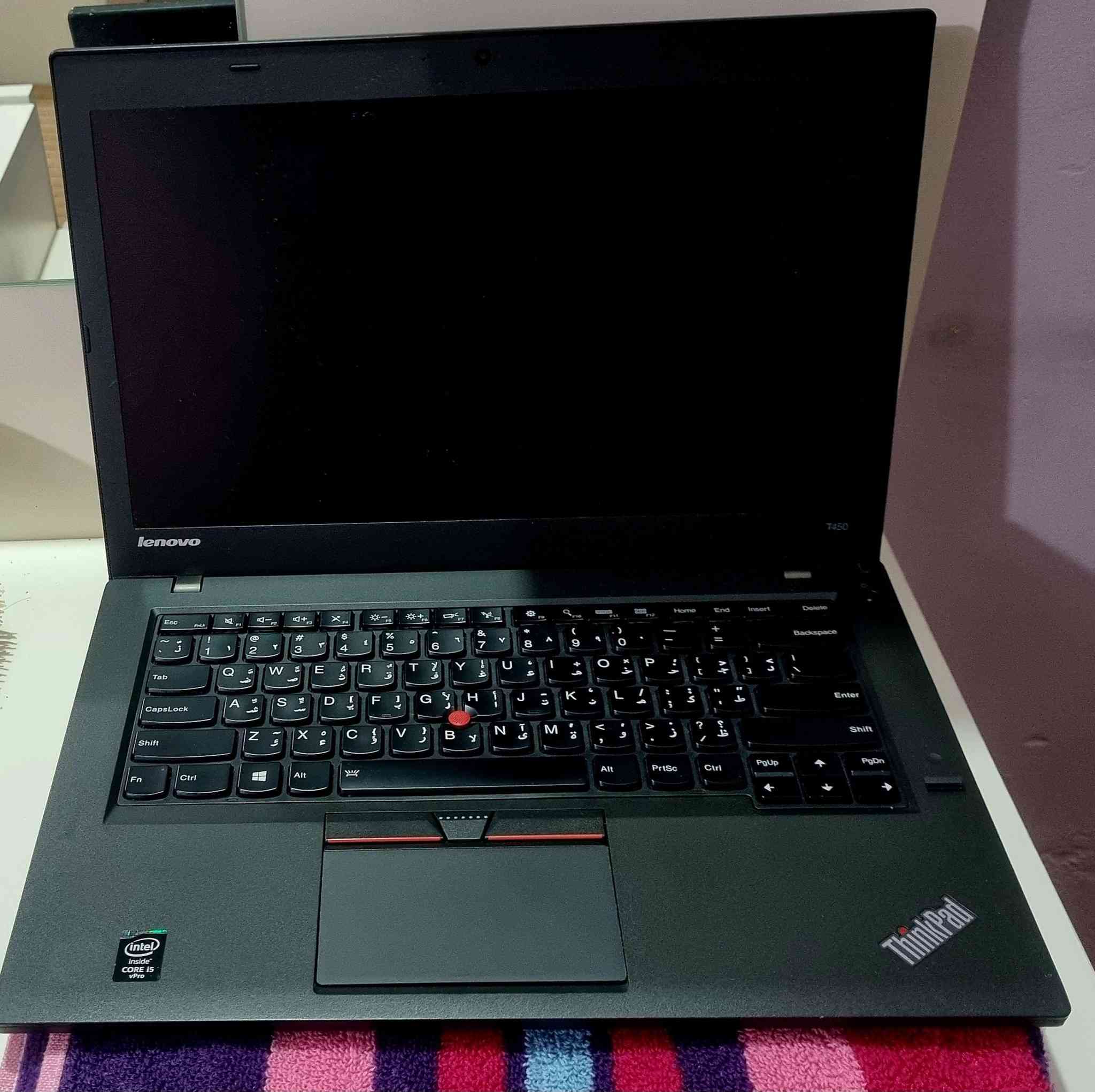 السلام عليكم ورحمة الله وبركاته
#للبيع لابتوب لينوفو T450

كوراي 5 جيل 5

الرام 8 

هارد 256 SSD.M2

كرت شاشه 4

حجم الشاشه 14

بطاريه 3 ساعات 

كيبورد ضوئي 

ويندوز 10 برو 

ضمان يومين من اي خلل 

ملحقات شاحنه اصليه 

جنطه ماوس و باد ماوس 
السعر 175 الف 

تواصل خاص او على الرقم 

***********
