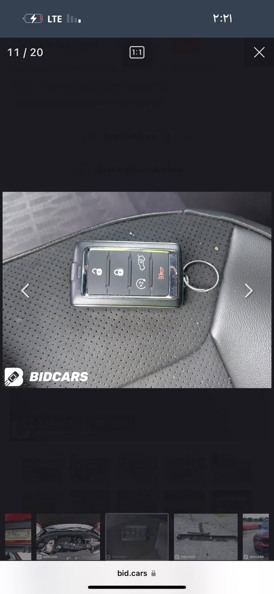 السلام عليكم جيب شيروكي التيتود ٧ راكب موديل 2023 حادثها باب خلف سائق وبدلته حادثها فقط باب ودوسه الي جوه باب كما موضح بالصورة بدون رقم السيارة ماشية ٢٠٠٠٠ 
السعر 30000$ يعني ٣ شدات السيارة موجودة بالبصرة


**إذا كنت صاحب هذا الإعلان وتريد حذفه لأي سبب، رجاءا أرسل رسالة إلى الدعم الفني**