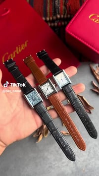 كارتييه • رجالي • جلد طبيعي