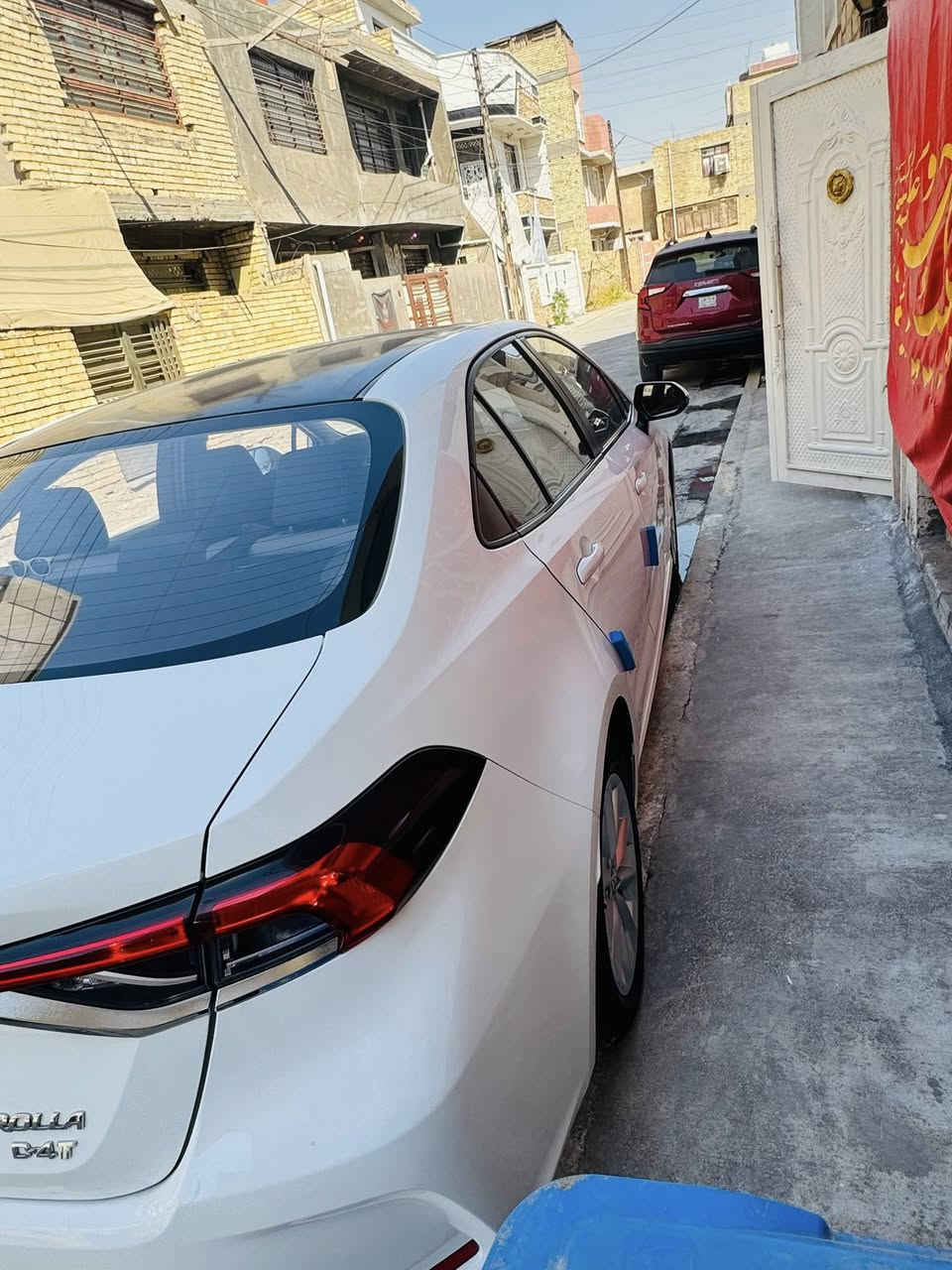 سلام عليكم كورلا للبيع 2022 سياره بانزين سياره بانزين بيها تبديل جاملغ وبنيد وصبغ بل جاملغ الخلفي وبارد خفيف سياره حلوه مناقصها شي  من كل النواحي معروضه ب 13.500 مكاني بغداد البنوك ***********
