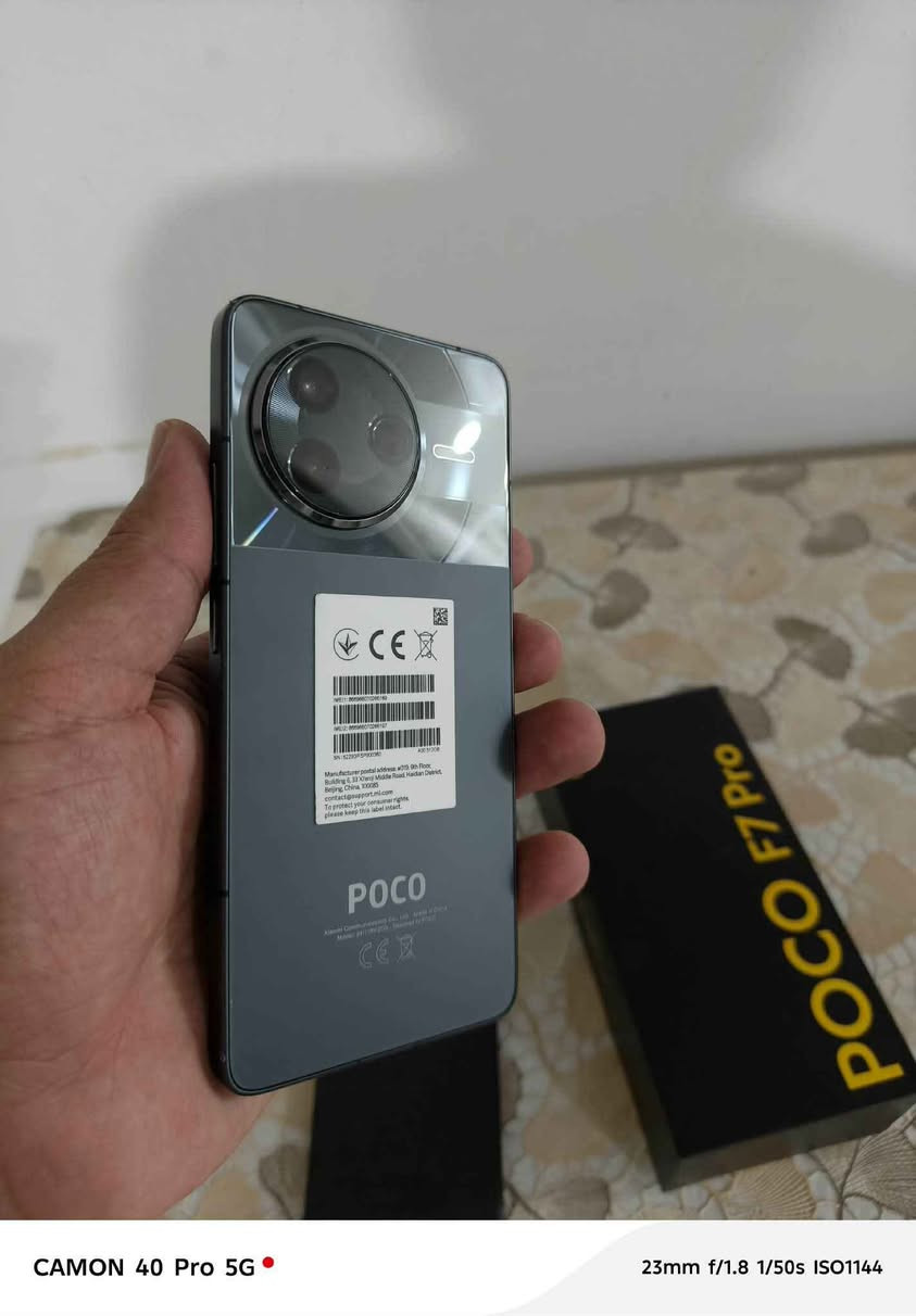 بوكو f7pro الغني عن التعريف جهاز فلاكشب كلر مفول مواصفات يجي إصدار اندرويد 16 
الذاكرة 512 الرام12+12
بطارية 6000 شحن90w
معالج فلاكشب سناب دراغون 8gen3ببجي120فول
شاشة اموليد دقة2k+
الجهاز غراضه كاملة بطاريتة100مشحون78مرة  مكاني بغداد العامرية للاستفسار الإتصال وتساب *********** بغداد, العراق
