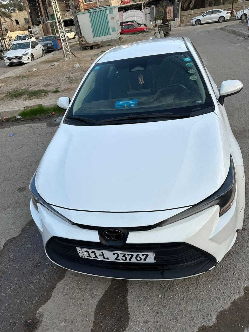 السلام عليكم
كورلا 2024 بانزين  
وارد امريكي   
ماشي ٤٧ وضع الشركة 
شاشه 
تحكم ستيرن 
رادار
لايت زنون 
لد امامي
تحديد مسار 
قياده ذاتيه 
مكان السياره شارع فلسطين رقم بغداد 
حادث خفيف بدون ارباك 
السعر ١٤٥

موبايل***********
