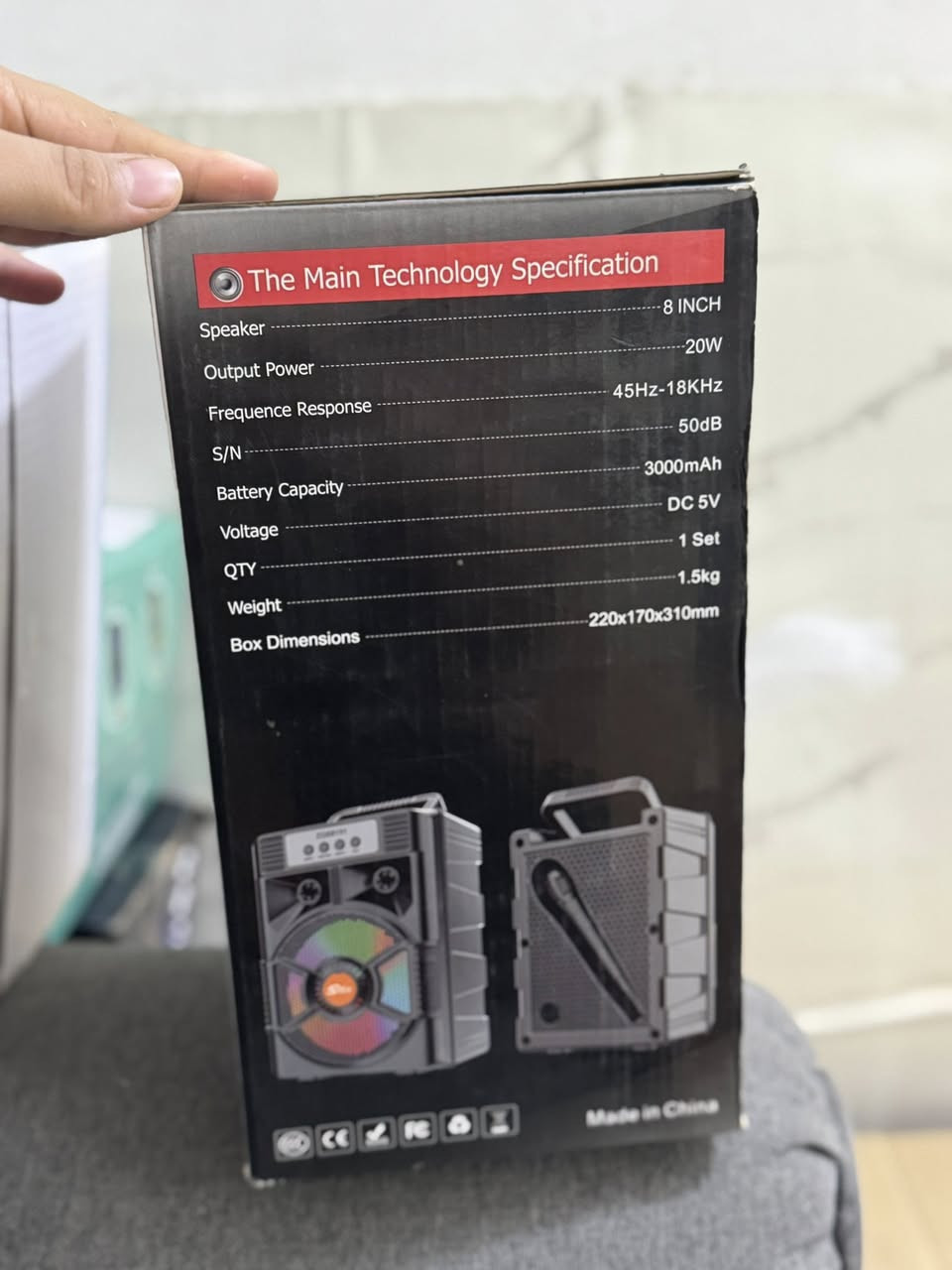 سبيكر بهل جمال ولدلال سعر ٥٠ الف بس


**إذا كنت صاحب هذا الإعلان وتريد حذفه لأي سبب، رجاءا أرسل رسالة إلى الدعم الفني**