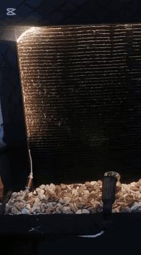 شلال انسيابي شغل درجه اولى 
الارتفاع متر ونص 
والعرض متر وربع 
سعر 350هوه والتوصيل بغداد 
***********
