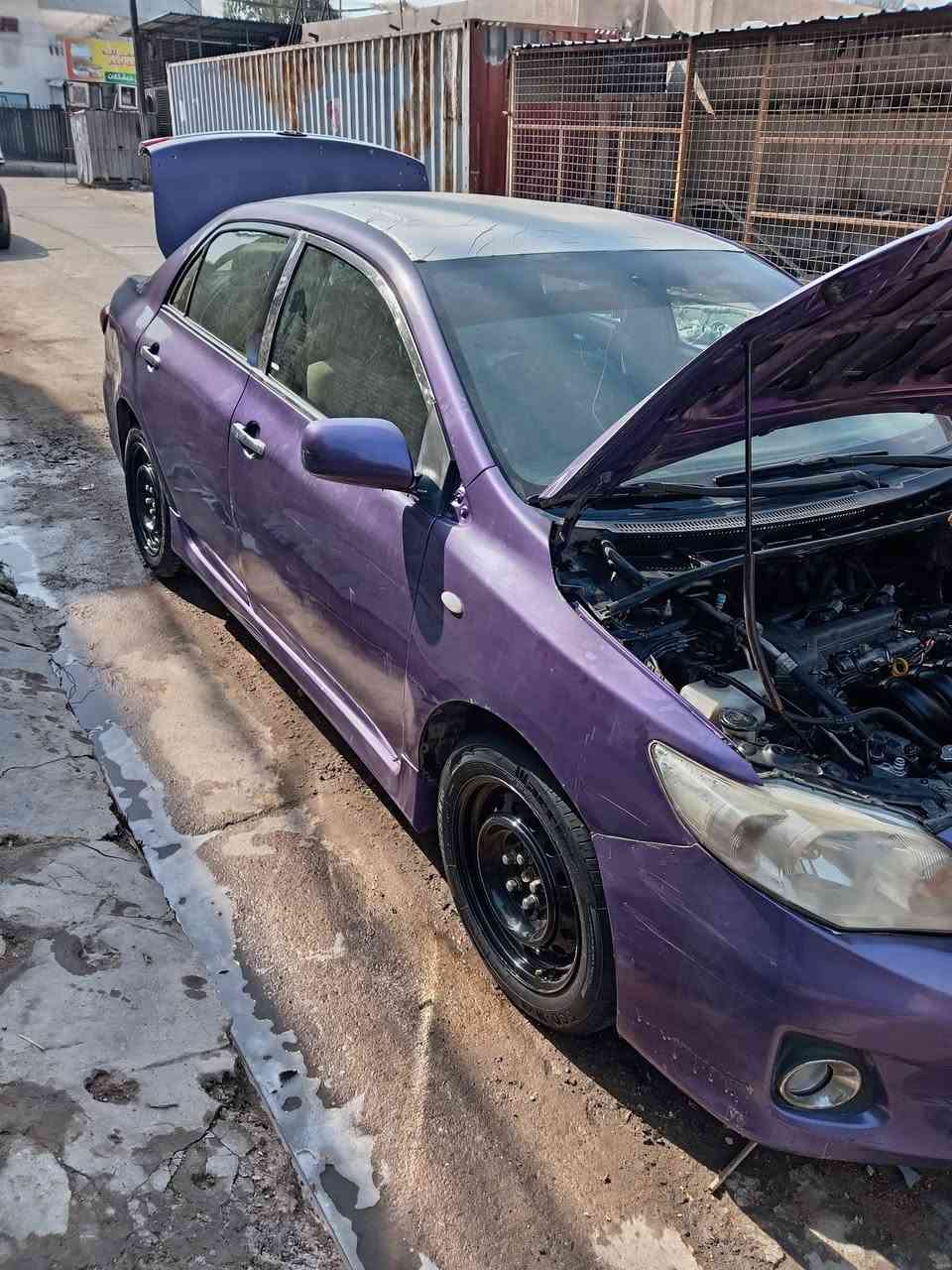 من رخصت الادمن السلام عليكم السياره كورله ٢٠٠٩ للبيع او مراوس الكشر مصبوغ عام ولمكينه وكير خير من الله مكان سياره بغداد السعر ٨٠ وبيهة مجال الاستفسار ***********
