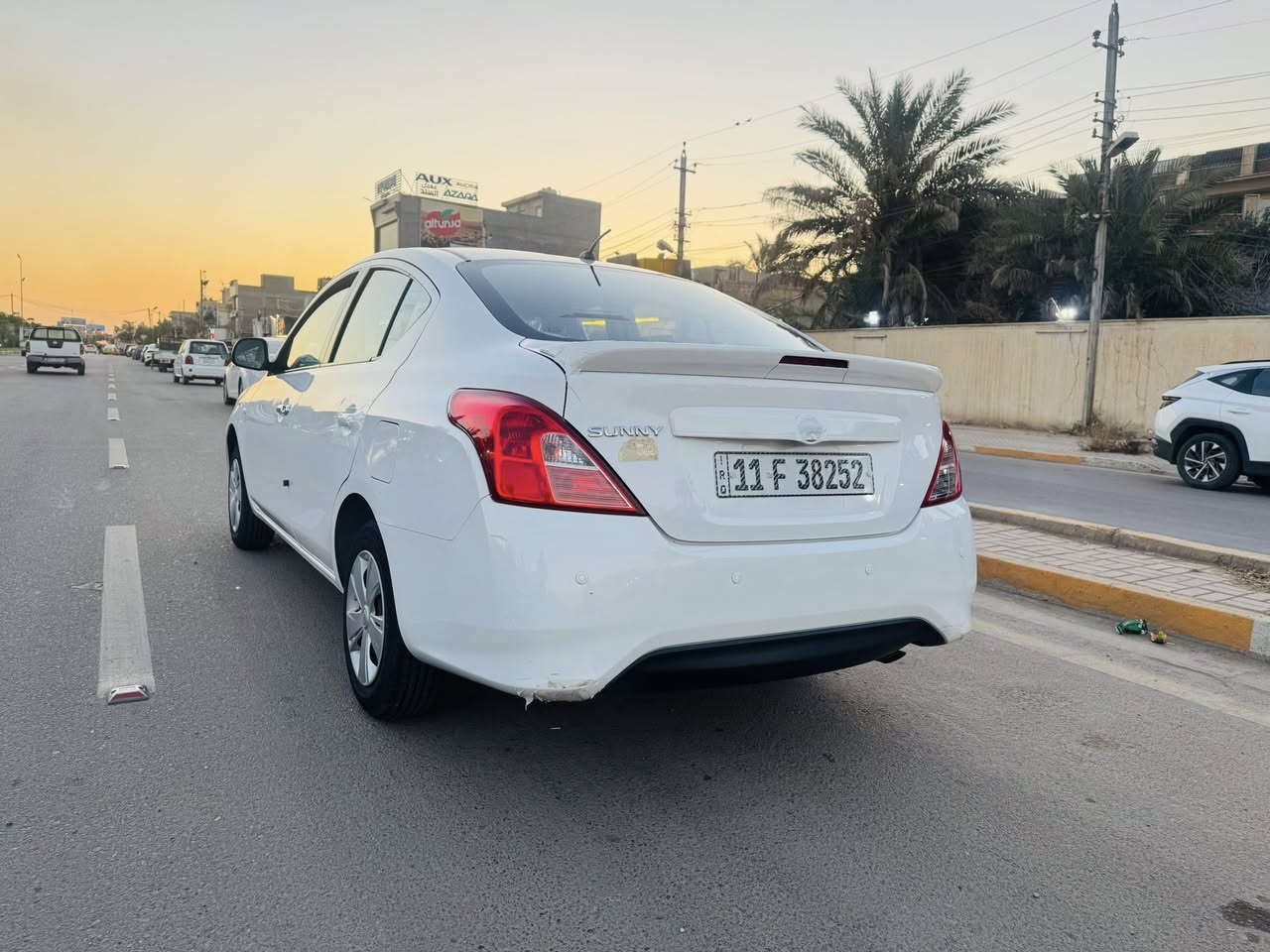 سلام عليكم نيسان سني هندي ام البليته الزرقاء موديل 20 مكفوله من صبغ والتبديل  والبارد  و الشخط رقم بغداد هزه جديده بسمي 
مستخدمه  18   زيرو  حقيقي شرط الفحص 

مكاني الزعفرانيه اربع شوارع  ***********
