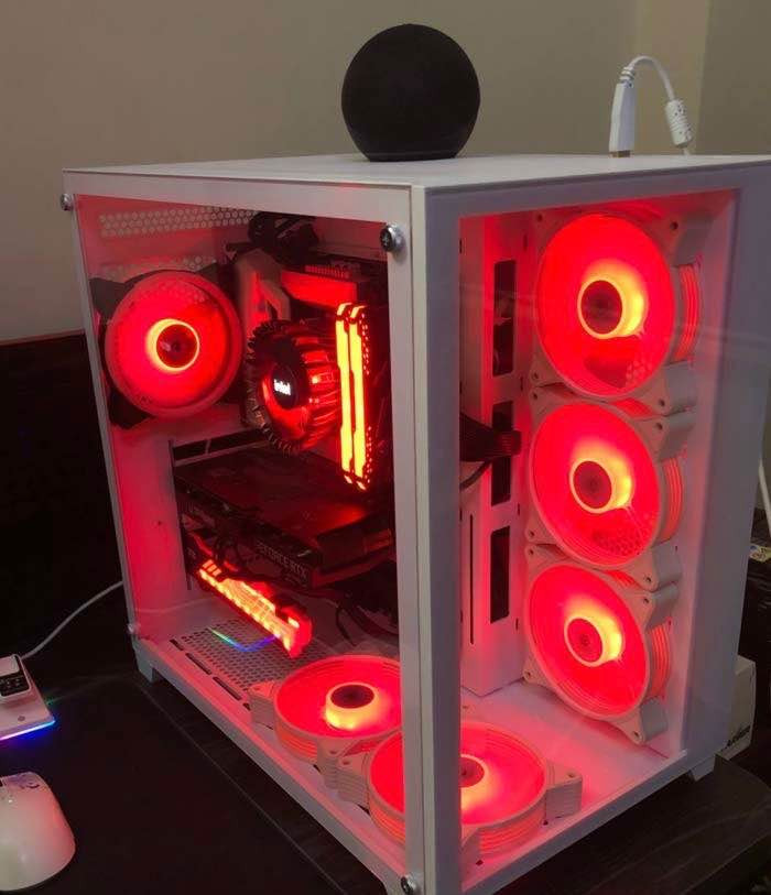 كل القطع من براندات راقية 
i5 11400
RTX 3060 12GB zotac gaming
RAM 16 ddr4 8x2 crosair
storage
1- NVME 256GB Lexar
2- NVME 1TB WDC

MB gigabyte z590 vision g 
psu gigabyte aorus ap750gm ( 750w )

الشاشة 
msi mag 256 اعتقد هيج اسمهة
180hz , FHD , 25" , IPS
وبيهة اعدادات هواي بيهة خدش بسيط

سعر الكيس مع الشاشة 1,350,000 دينار يعني 900 دولار
السعر بي مجال بسيط
اي استفسار خاص او عالرقم
*********** أربيل, العراق
